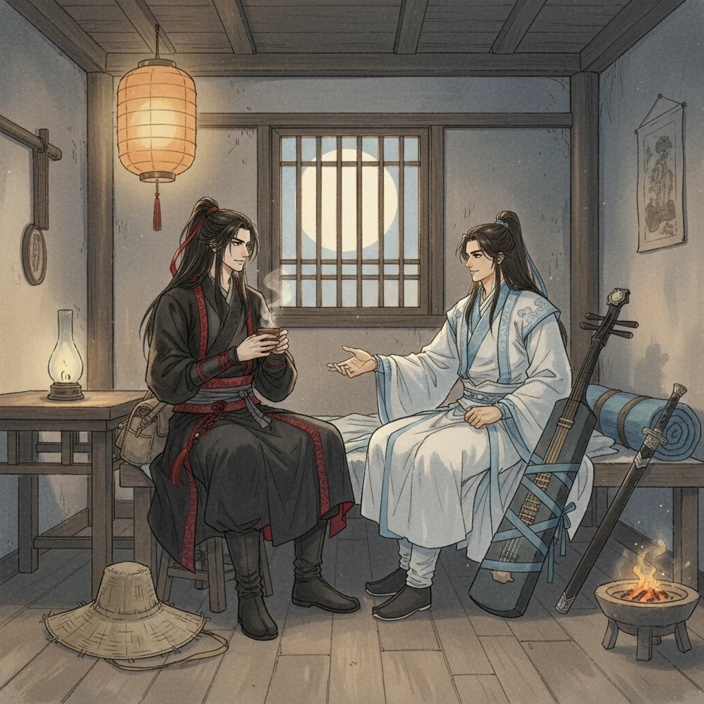 Moonlight and Emperor's Smile