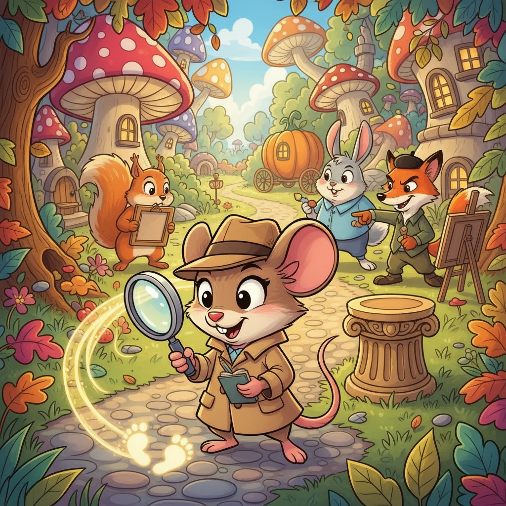 Detective Millie and the Missing Masterpiece - mystery