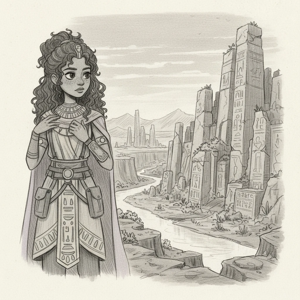 With a heavy heart, Elara prepares to activate her return sequence. She takes one last, lingering look at the ancient landscape, etching every detail into her memory. A quiet reverence fills the air around her.