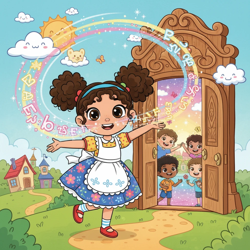 Sofía y las palabras mágicas que abren puertas - 教育故事