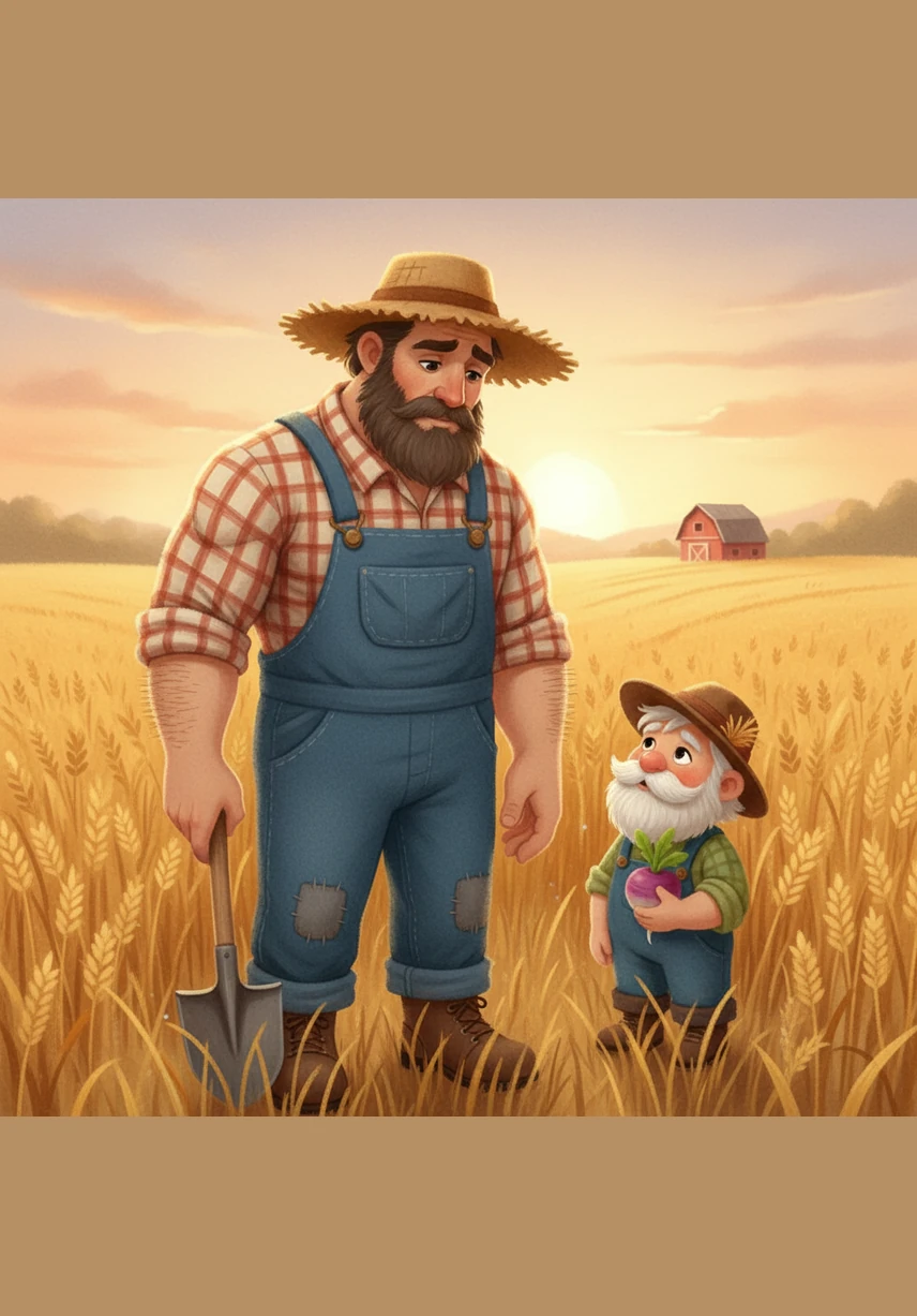 Thomas looks out over his golden harvest and explains to a frustrated Silas that while faith calls the rain, only hard work prepares the soil. They stand together as the sun sets, understanding that a harvest requires both a prayer and a plow.