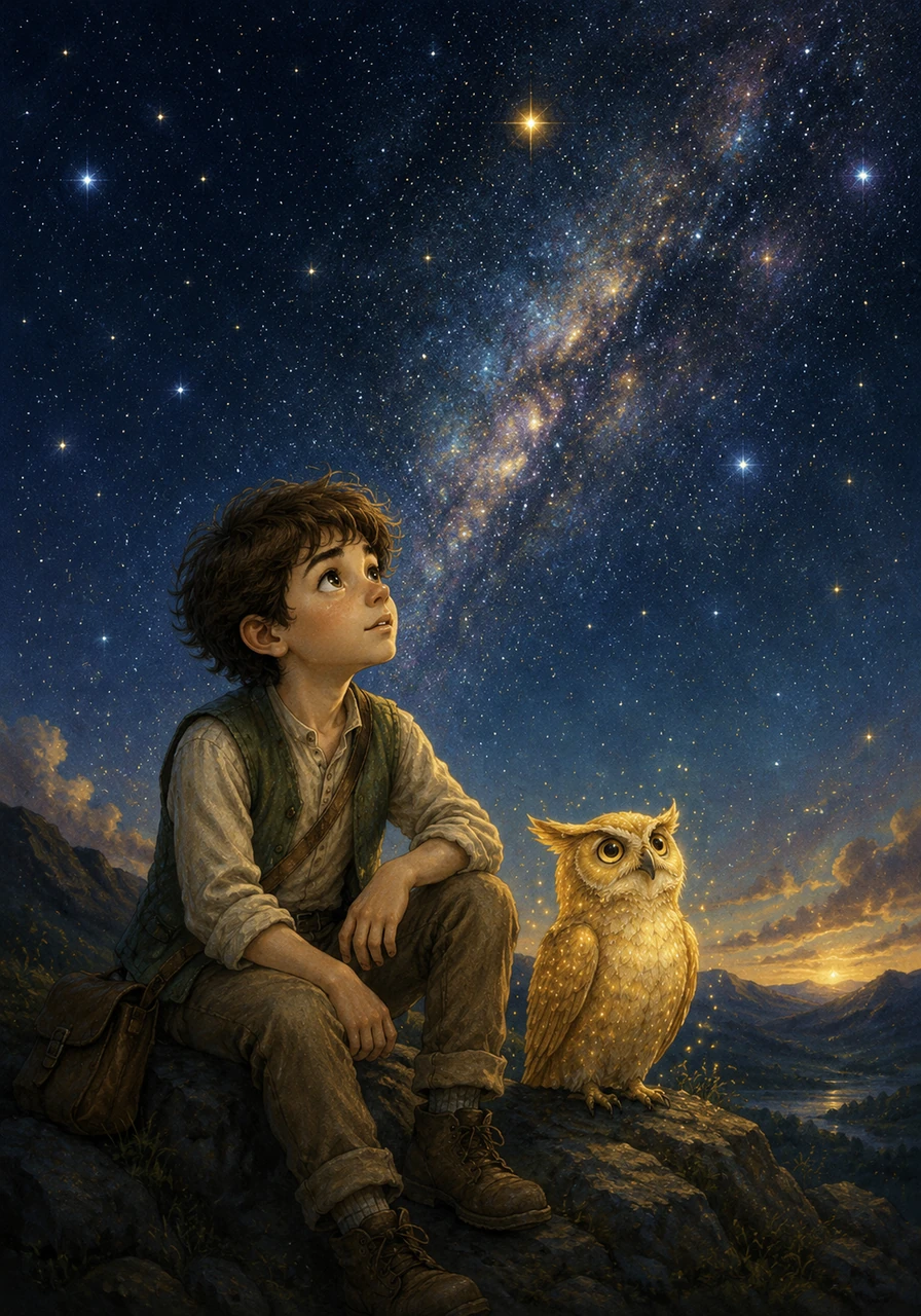 They looked up at the stars, realizing that the light from distant suns had traveled for eons just to reach Leo’s eyes. This ancient energy was a gift from the past, proving that the universe keeps a perfect balance where nothing is wasted.
