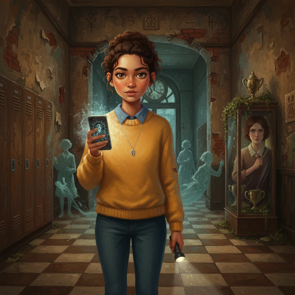 The Whispering Walls of Greyford High - Mystery & Detective