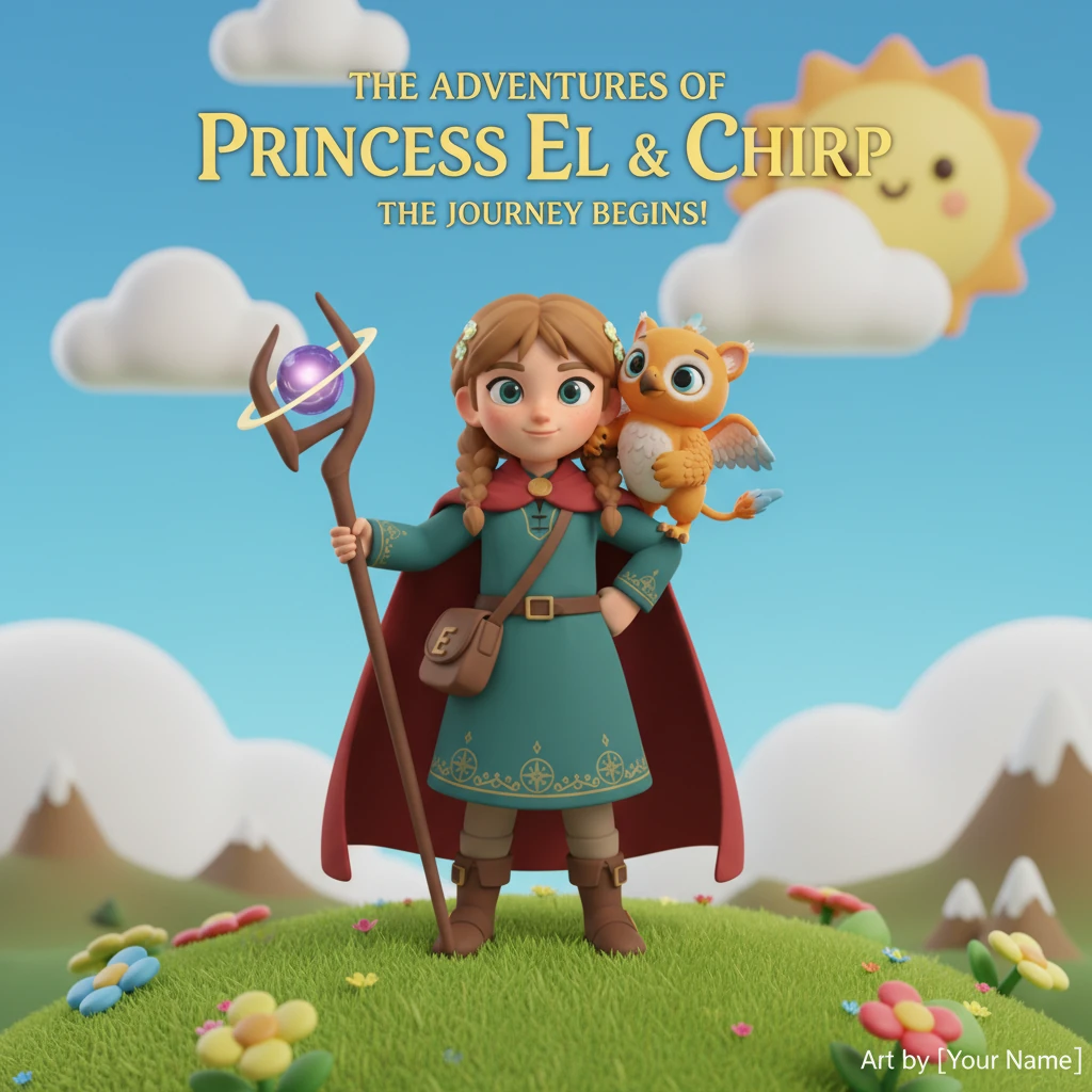 Princess Elara and the Star of Aetheria - adventure