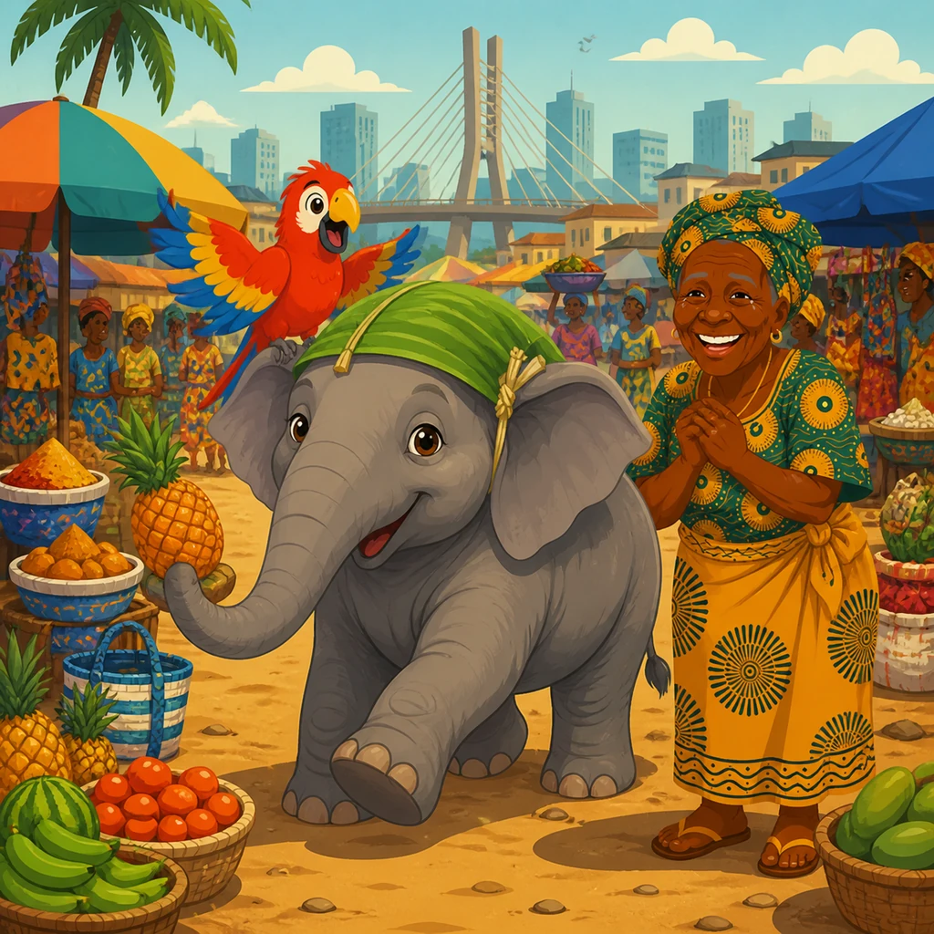 L'Aventure de Babou au Marché d'Adjamé - adventure