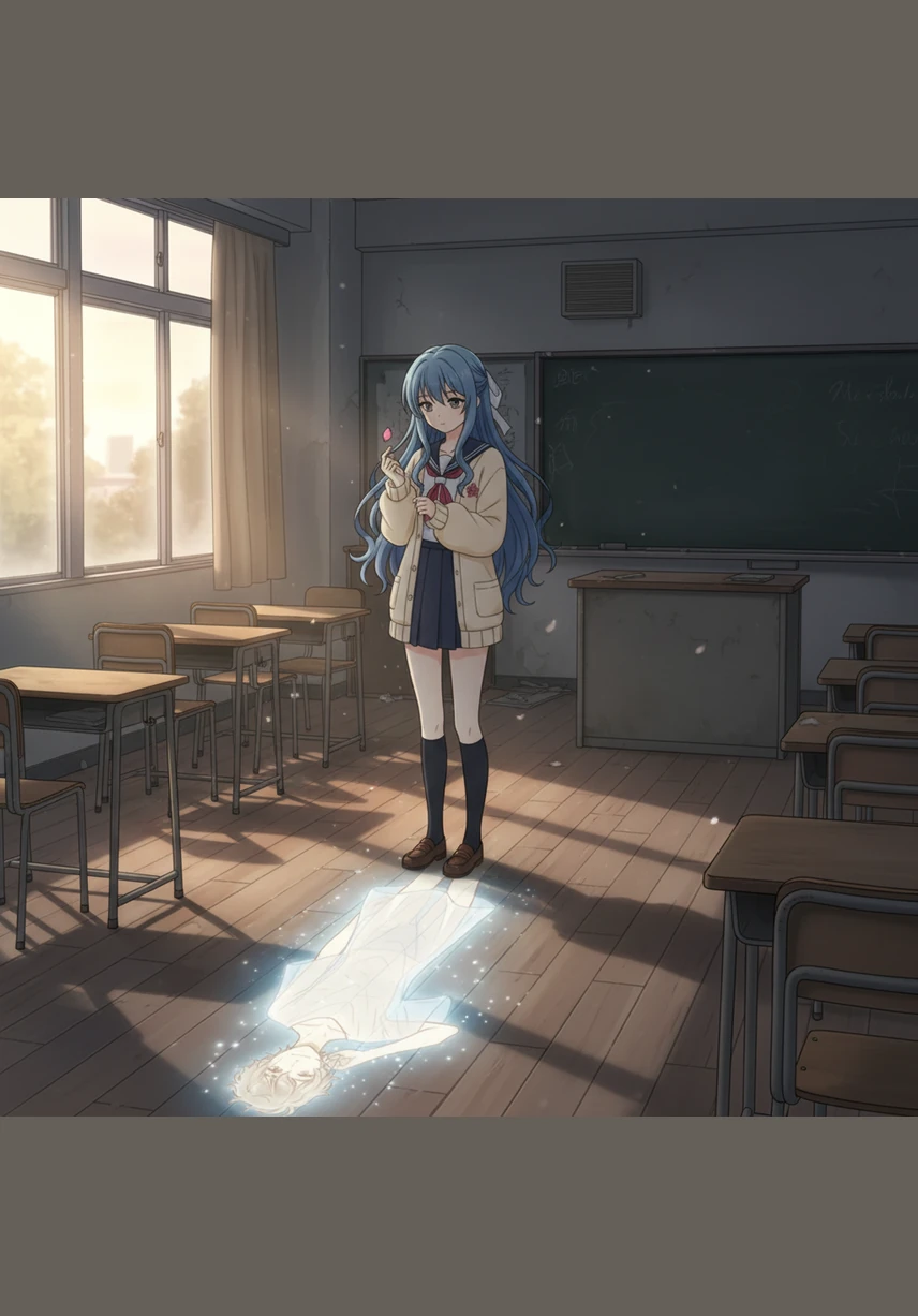 The messages continue every night, describing the scent of rain on asphalt and the sound of a specific, bittersweet melody. Maya gazes out of her window at the flickering city lights, feeling a phantom chill as if a familiar presence is standing just out of sight.