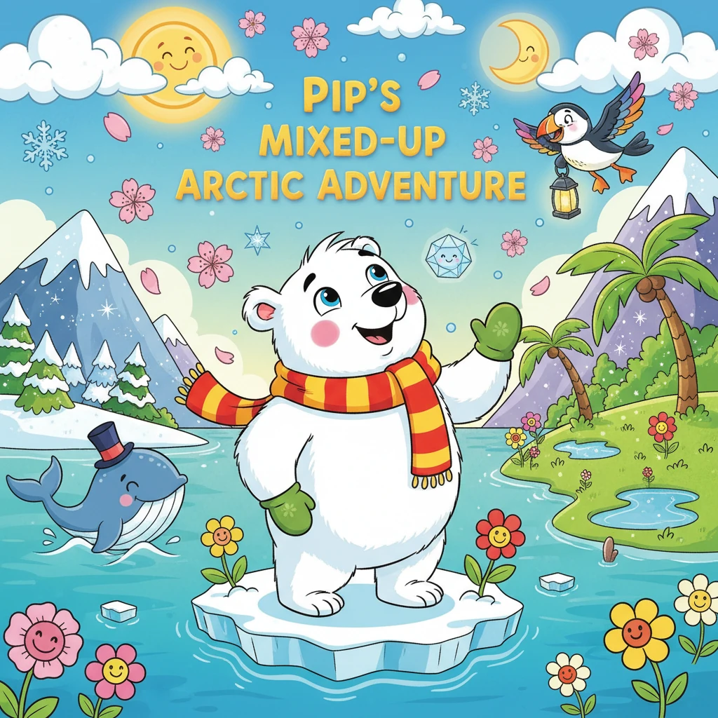 Pip's Mixed-Up Arctic Adventure - Animal stories