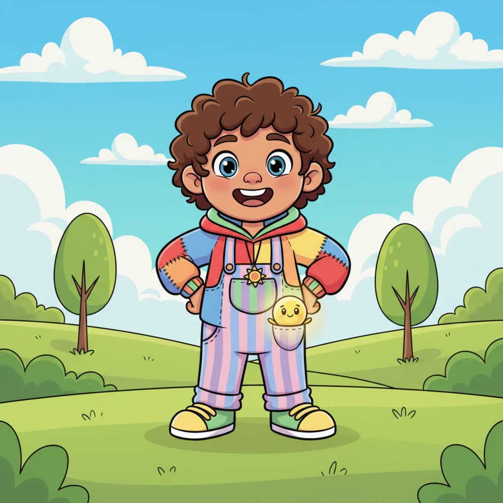 Standing tall, Mateo beamed with newfound confidence, his chest puffing out slightly. Chico, now a tiny, glowing friend, playfully peeked out from Mateo's shirt pocket, a constant reminder of his heritage.