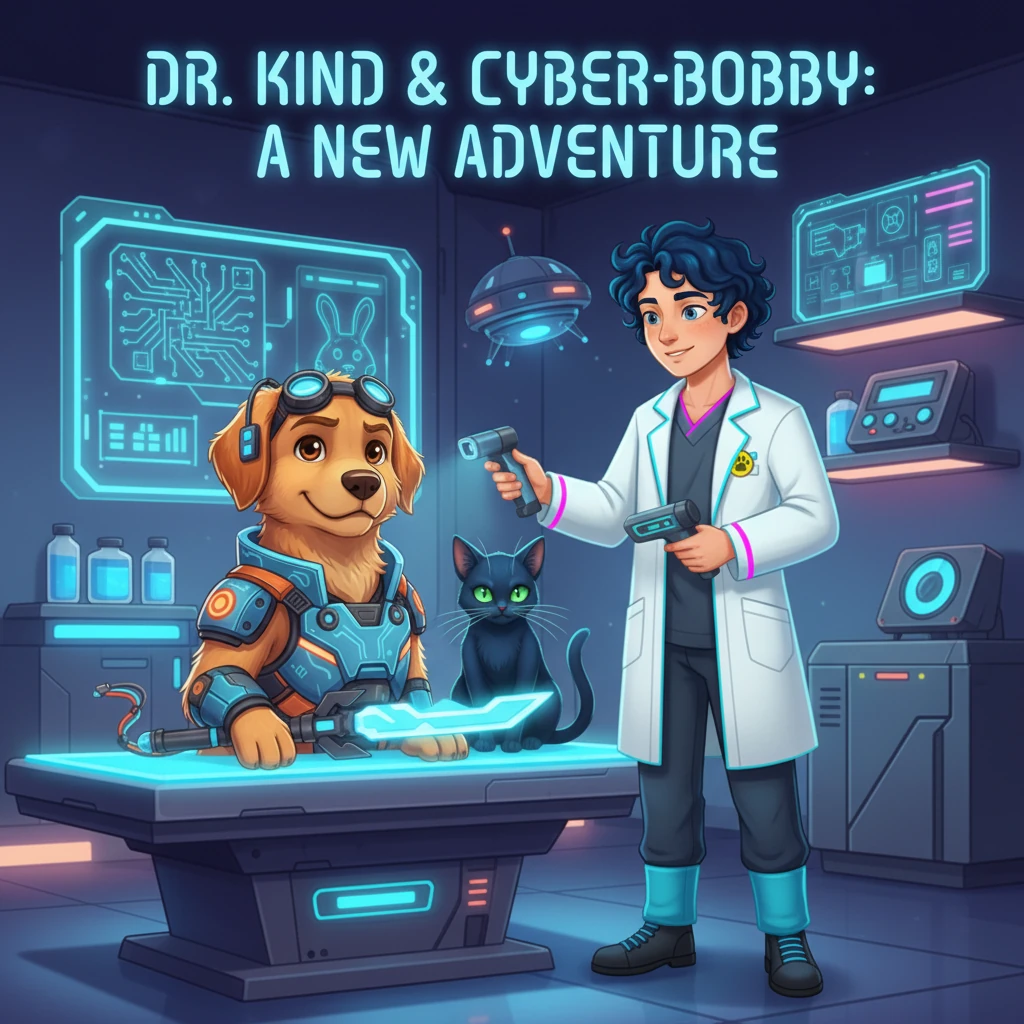 Bobby and Matrix's Big Day at the Vet by Alicia Janonis