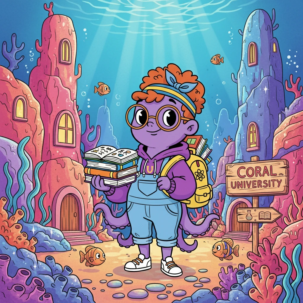 Octavia's Octopus Odyssey - Educational stories