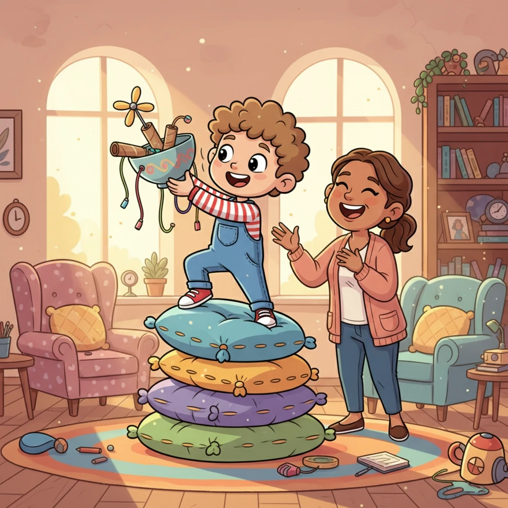 First, there was Levi, with his brilliant ideas and endless energy. Aunt Carol adored his clever mind and how he could turn anything into an exciting adventure. He always made her laugh with his funny stories and inventions, bringing joy to every moment.