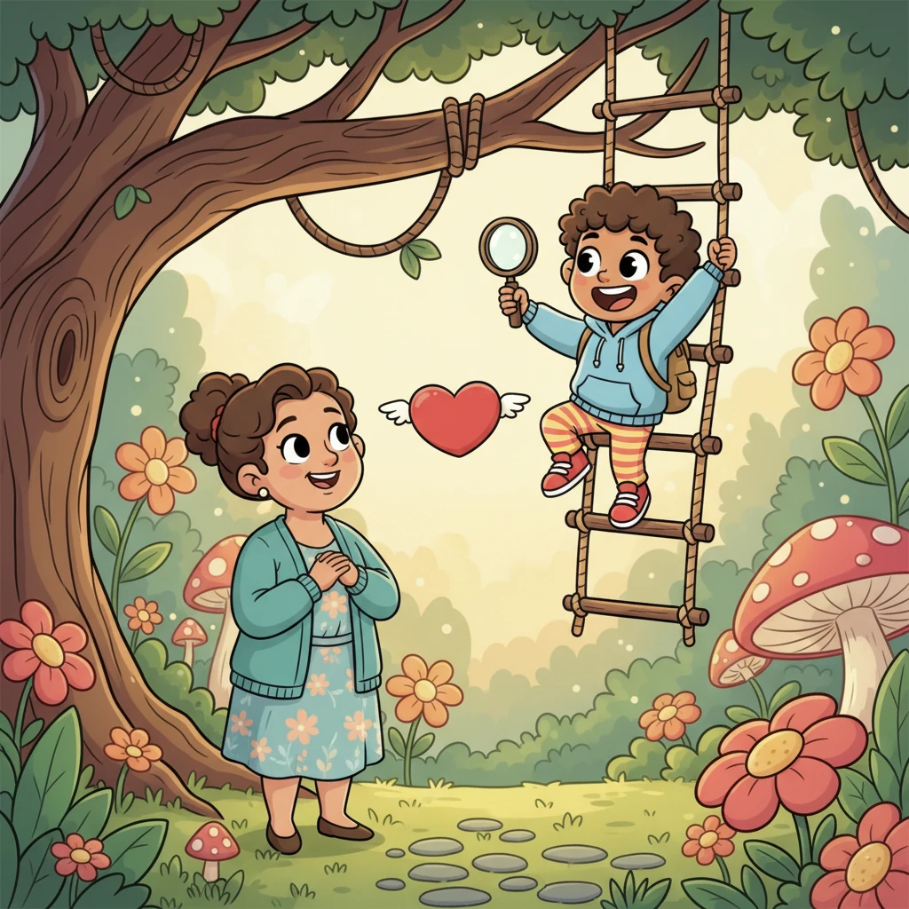 Next was Blake, brave and always ready for a new challenge. Aunt Carol admired his courage and how he fearlessly explored the world around him. He had a heart as big as his adventurous spirit, always eager for the next big discovery.