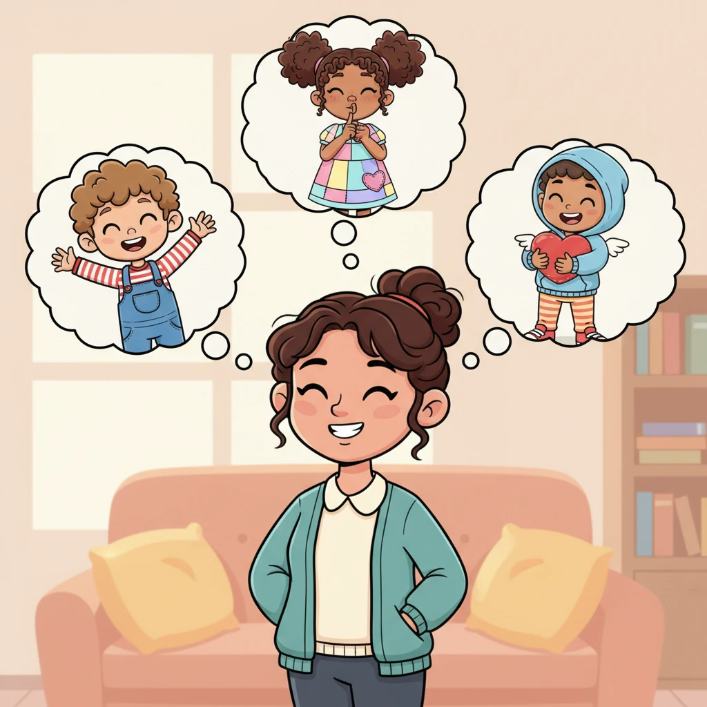 Aunt Carol thought about each of them, remembering all their special moments together. Every giggle, every shared secret, and every big hug filled her heart with immense joy. Being their aunt was the greatest gift she could ever ask for.