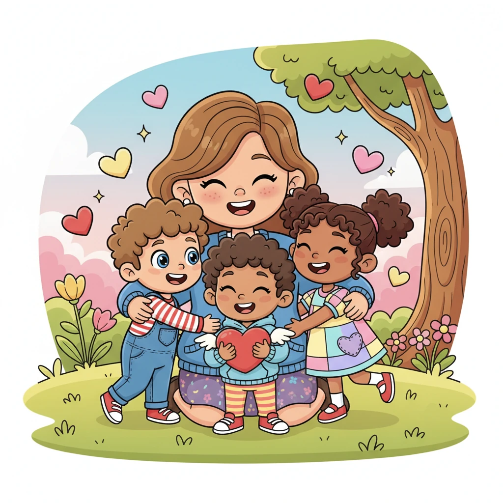 A wave of gratitude washed over Aunt Carol. She was so incredibly thankful to be their aunt, to watch them grow, and to share in their amazing lives. Her love for them was a never-ending adventure, growing stronger with each passing day.