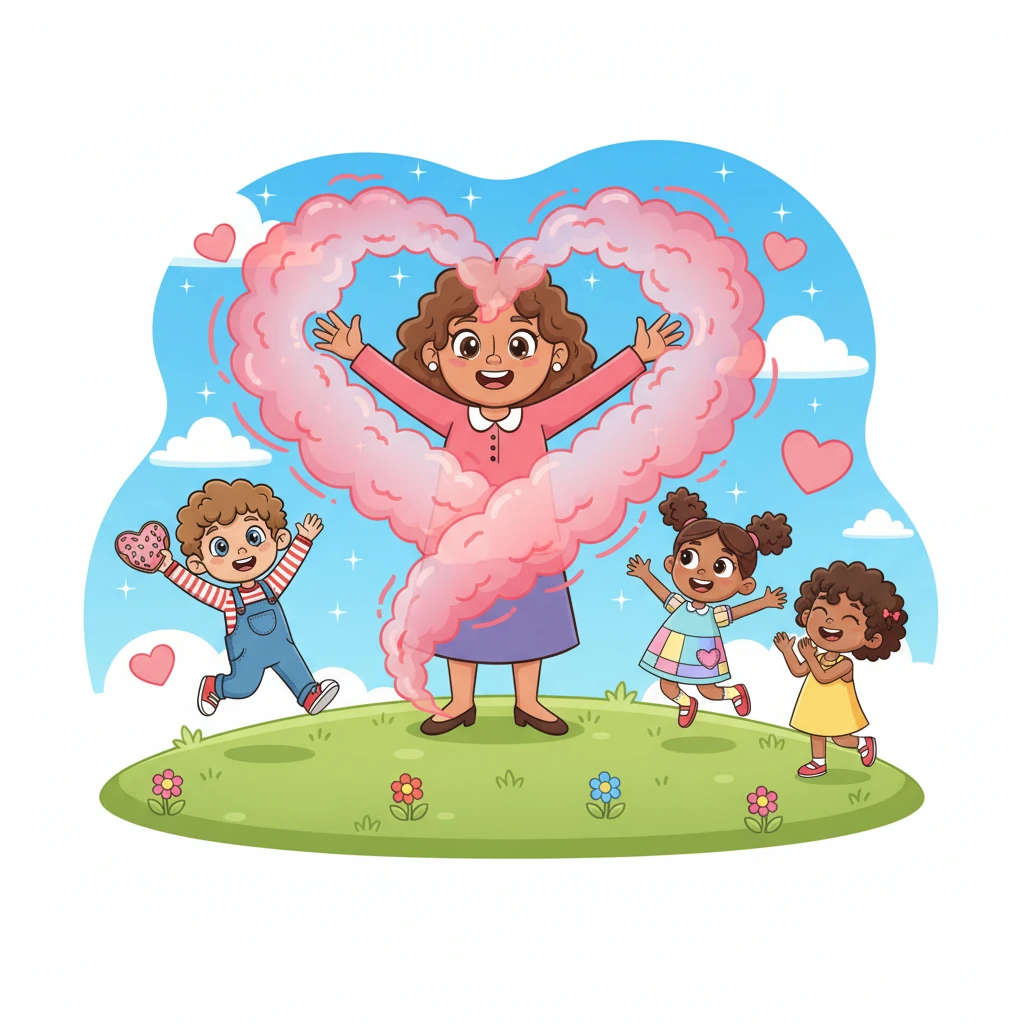 So, on this special Valentine's Day, Aunt Carol sent them the biggest, warmest, most squishy hug ever. It was a hug packed with all her love, reaching out to Levi, Peyton, Blake, and Aubrey, wherever they were.