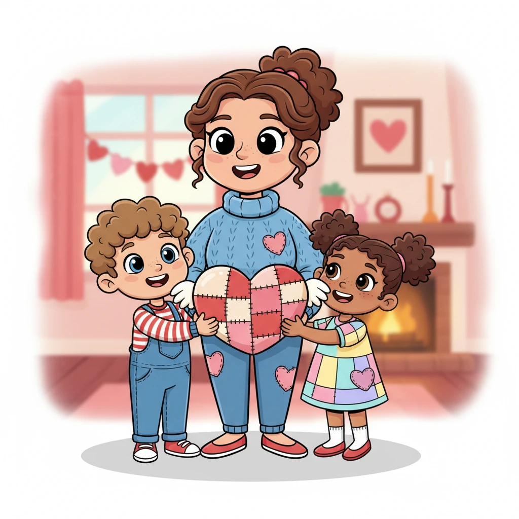 She wanted them to know, always and forever, that Aunt Carol loves them more than words can say. Happy Valentine's Day, my dear ones! May your hearts be as full of love as mine is for you.