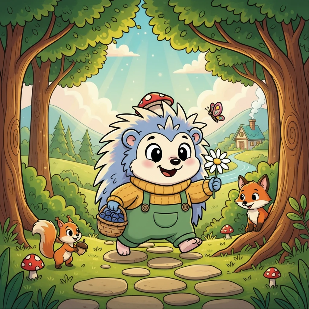 Pip's Gentle Day - fairy-tale