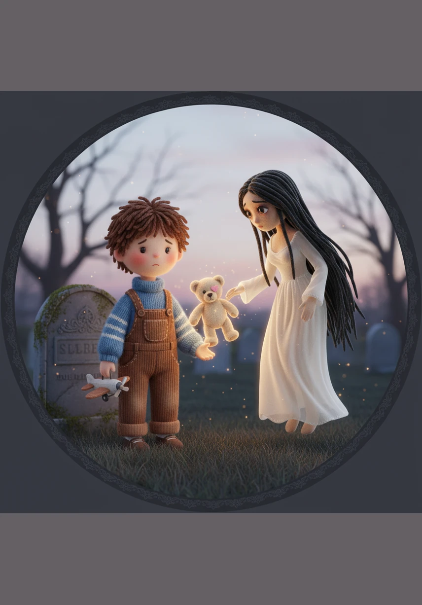 On quiet nights when the wind died down, a soft and melancholic cry would drift through the village windows. It was the sound of Maria’s soul, a mother’s eternal search carried by the breeze over the sleeping valley.