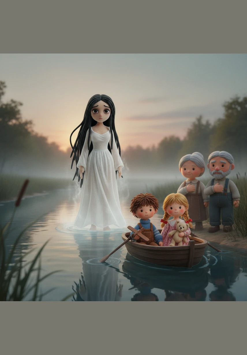 The story of Maria was passed down from parents to children, keeping the ancient folklore alive through the generations. Her echo still lingers by the river, a timeless tale of devotion that lives on in the murmurs of the water and the secrets of the mist.