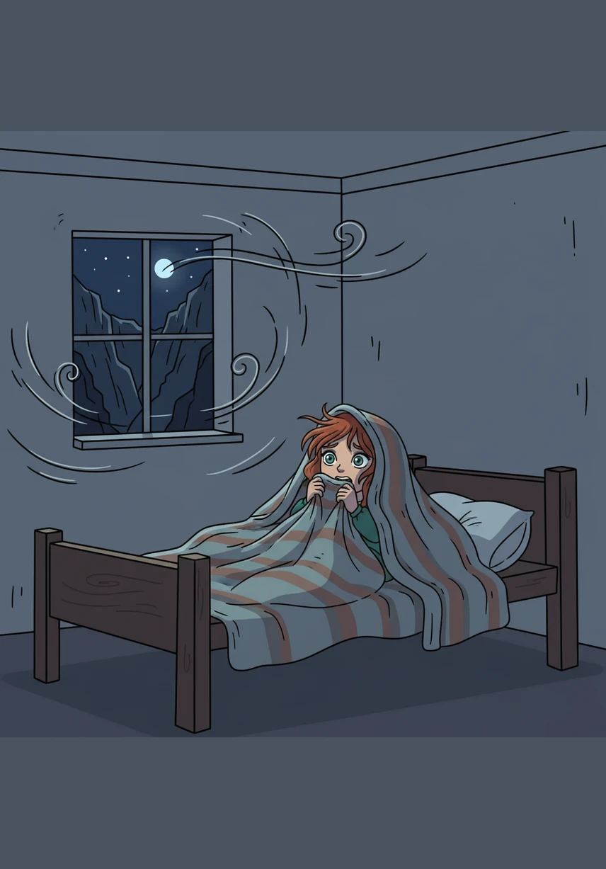 Saikal believed she was not brave at all compared to the others in her village. When the wind howled through the deep canyons at night, she would hide under her warm blankets, trembling at the sound of the mountain's voice. She felt like a shadow in a world of giants.