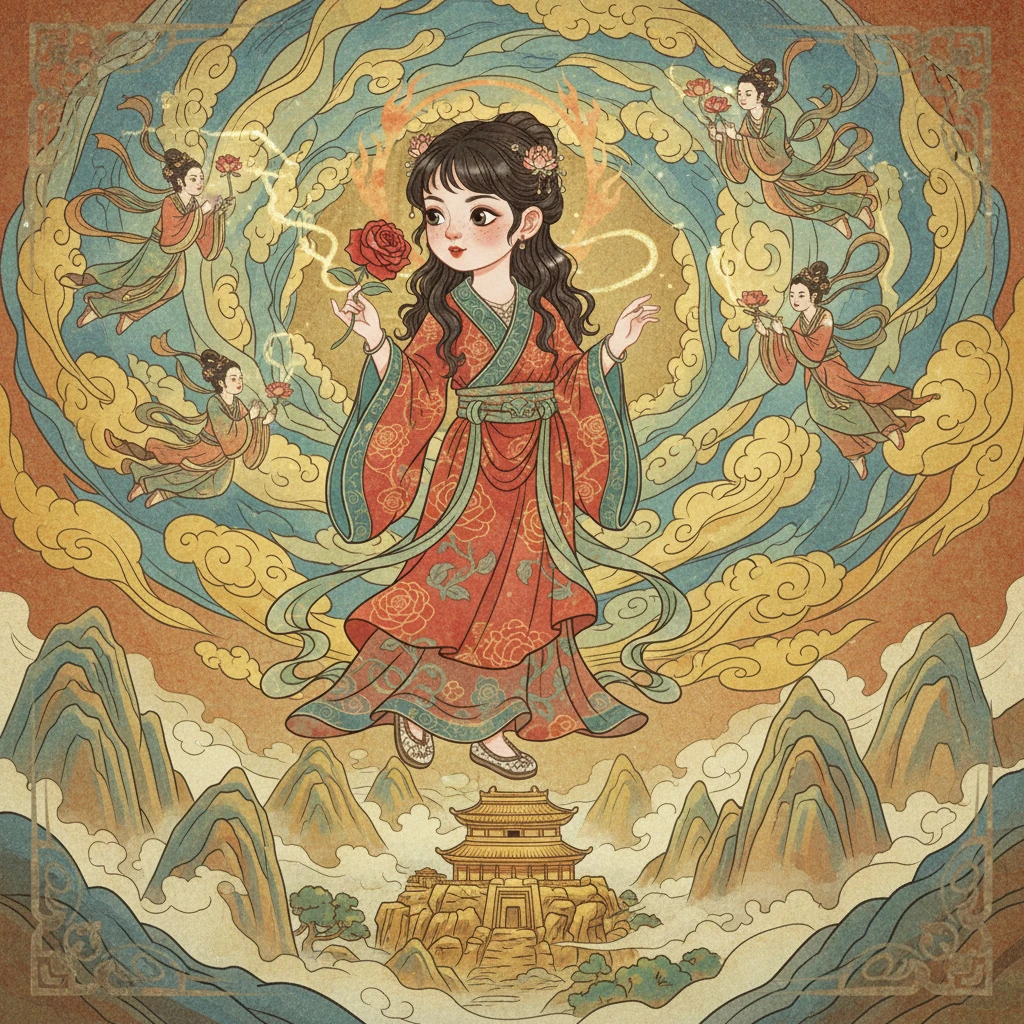 Anya and the Whispering Rose - 童话故事