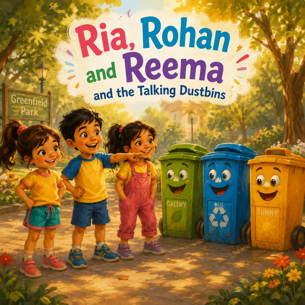 The Three Dustbins - educational