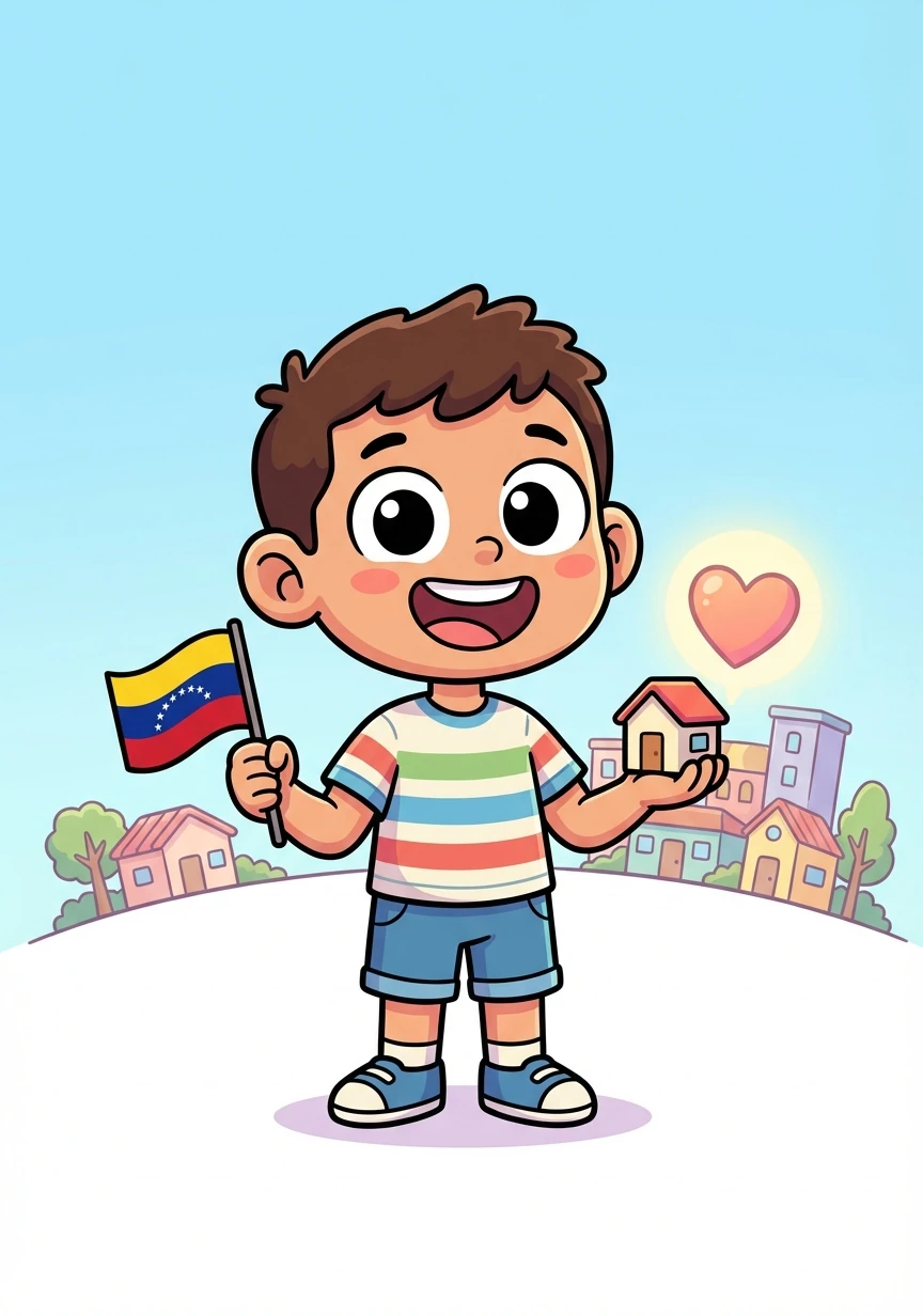 Samuel nunca olvidó sus raíces venezolanas, pero también amaba su nuevo hogar. Aprendió que con perseverancia y esperanza, los sueños pueden hacerse realidad. Y supo que un migrante venezolano jamás se rinde.
