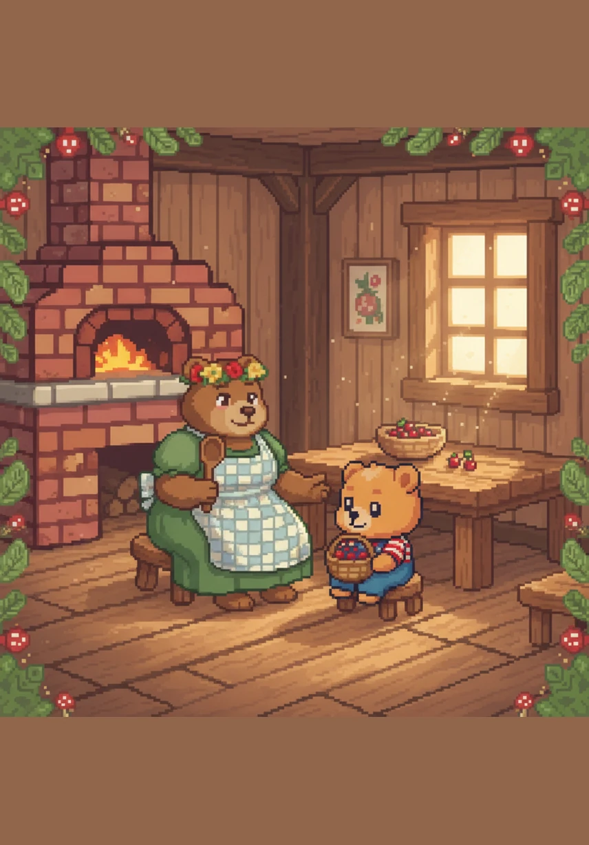 After a few minutes, nothing had happened, and Barnaby was ready to go back to his blocks. Mommy Bear told him that it was perfectly fine and that sometimes it takes a few tries to get it right. They walked back to the playroom together, knowing the potty would be waiting whenever he was ready.