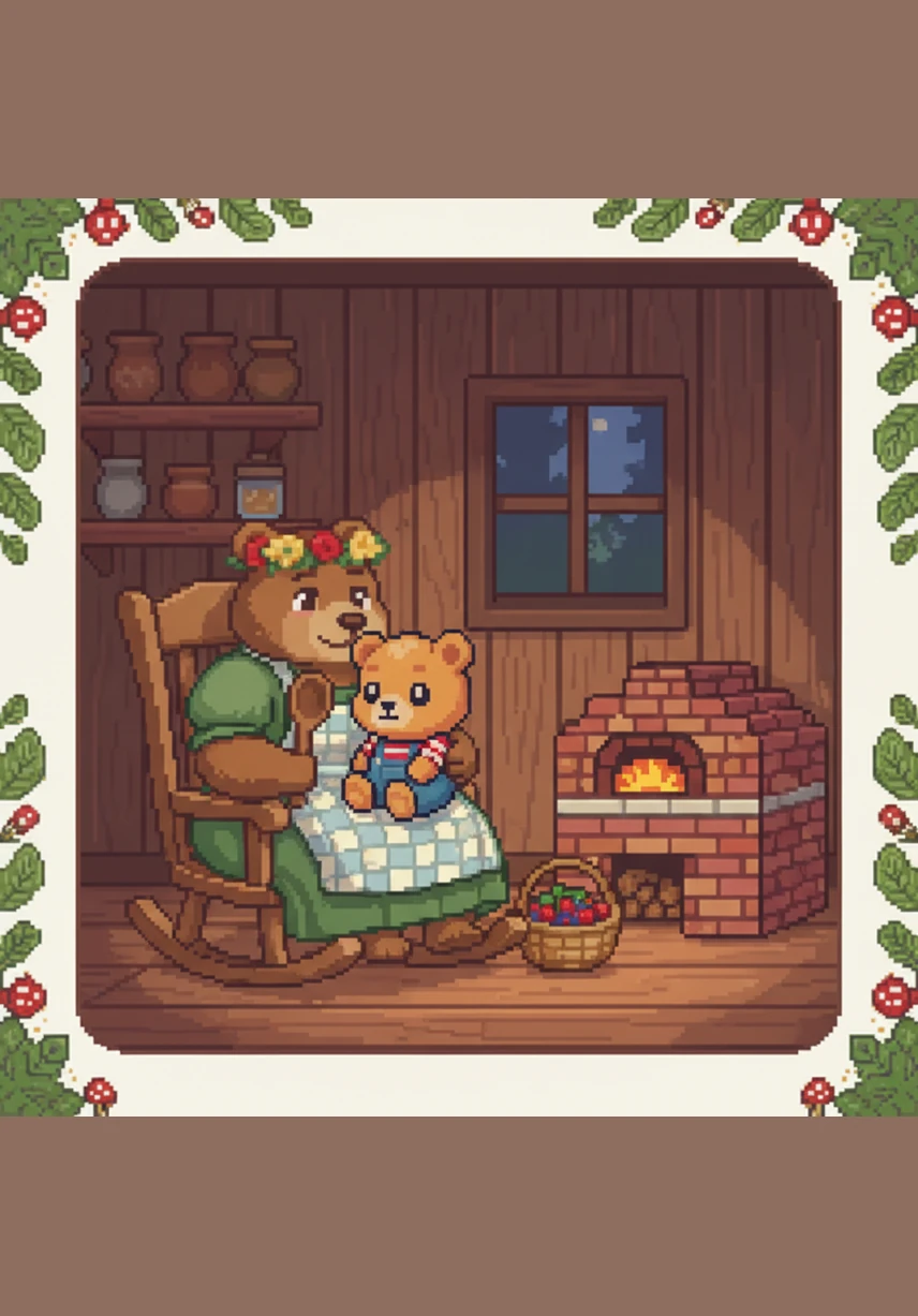 Mommy Bear gave him a big hug and showed him how to use the soft toilet paper to stay clean. She explained that taking care of his body was an important part of growing up. Barnaby listened carefully, feeling very grown-up as he followed her instructions step by step.