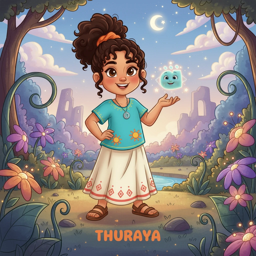 Thuraya and the Magic of the Long Thaa - fairy-tale