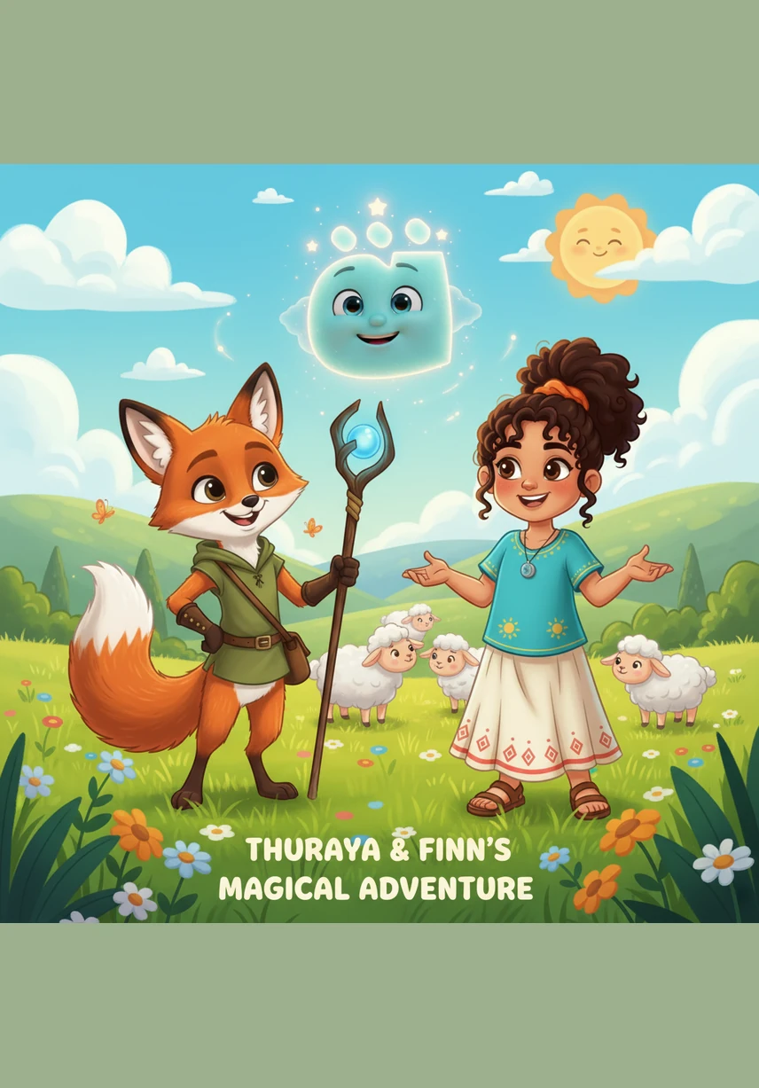 On a beautiful sunny day, a young girl named Thuraya was taking a stroll through a vibrant garden filled with blooming flowers and singing birds.