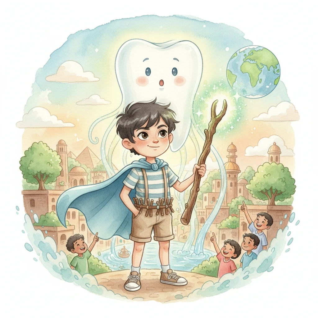 Karim, The Miswak Man - educational