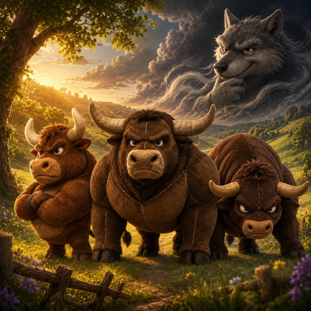 The Strength of Three: A Tale of Unity and Trust - Hayvan hikayeleri