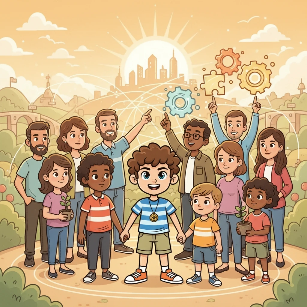 Lucas cercou-se de pessoas que o inspiravam e o impulsionavam. Ele aprendeu que o sucesso é construído em conjunto.  A união e as conexões o fortaleceram.