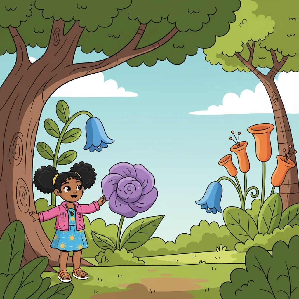 After lunch, they explored the Clifton Botanical Gardens, filled with exotic flowers and towering trees. Nakia marveled at the vibrant colors and sweet scents.