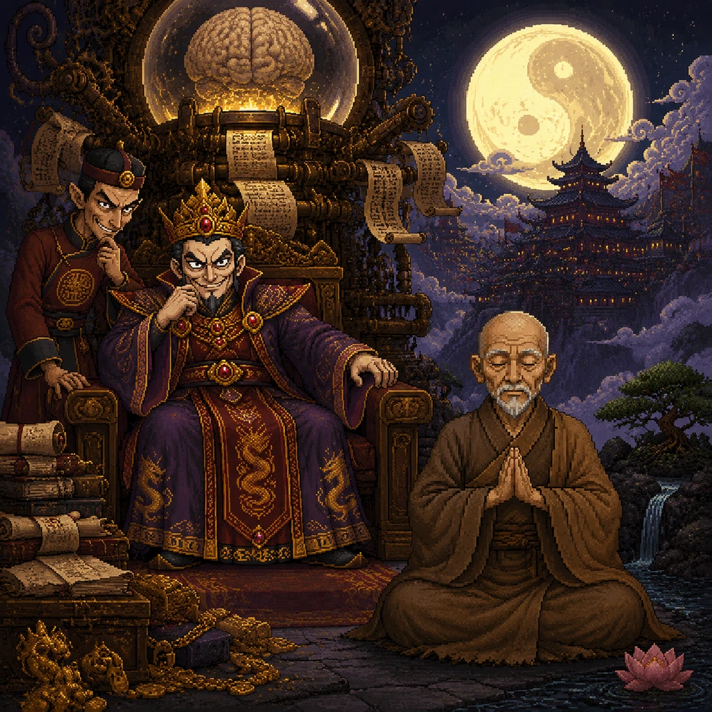 The Memory Machine and the Moon of Wisdom - fairy-tale