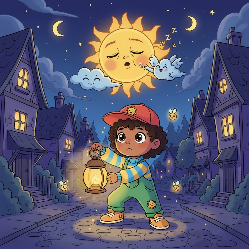 The Day the Sun Slept In - 童话故事