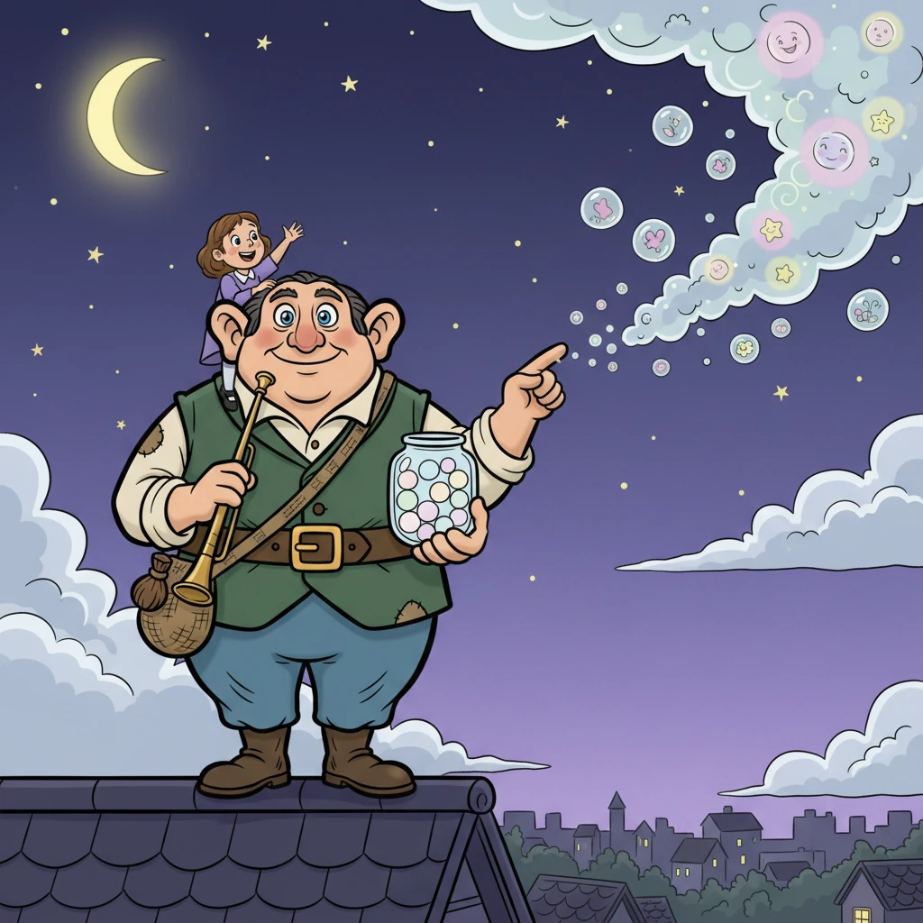 The giant introduced himself as the BFG, the Big Friendly Giant, explaining that he was the only kind giant. He revealed his secret mission: collecting and delivering good dreams to children all over the world, making their nights magical.