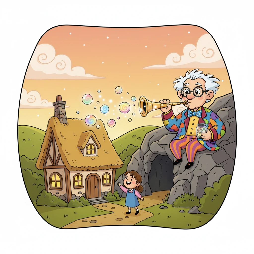 With the world safe from giant mischief, Sophie and the BFG became the best of friends. Sophie grew up happily in a cozy cottage next to the BFG's cave, and he continued his important work of catching and blowing wonderful dreams, now celebrated as a true hero.