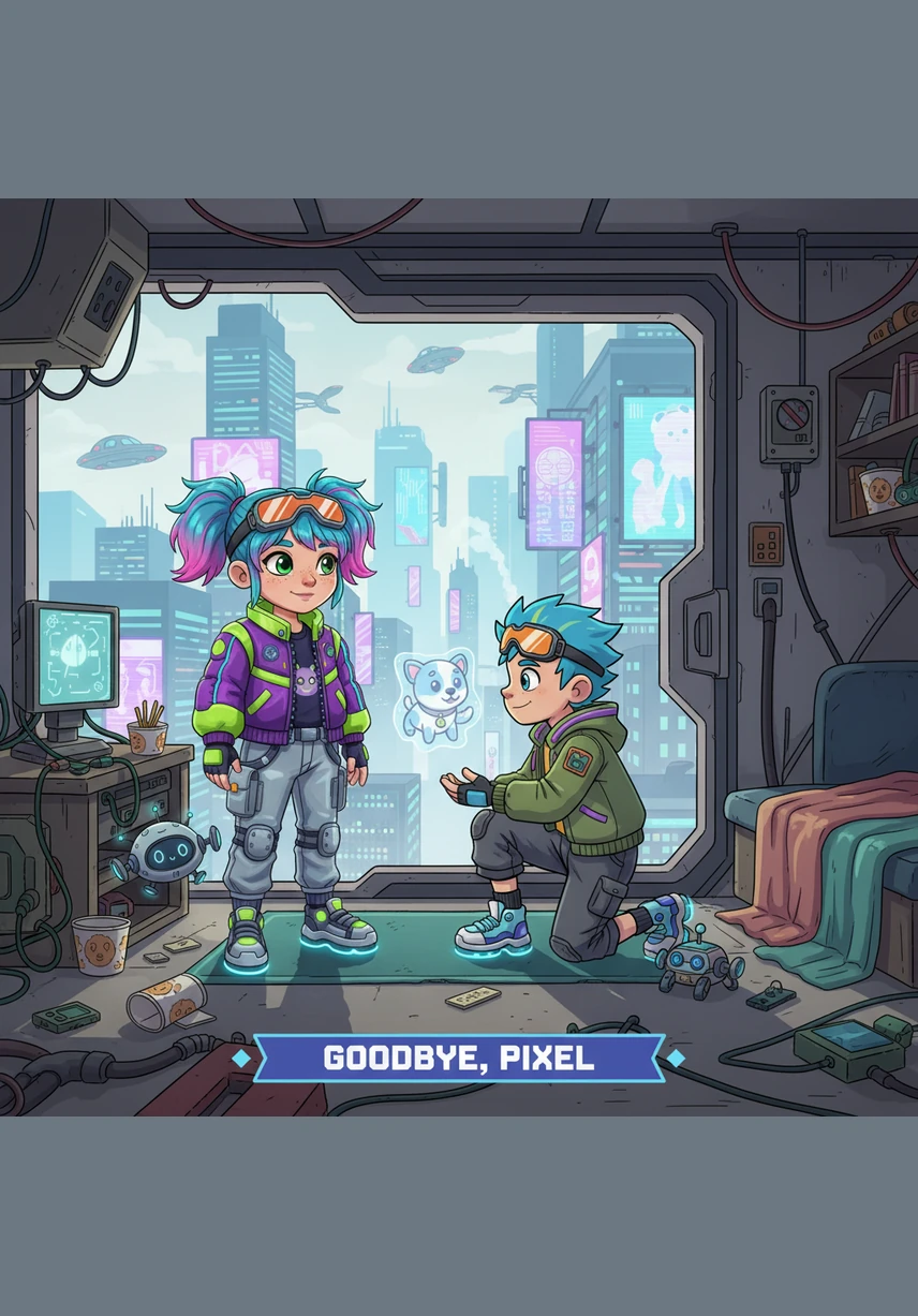 The next morning, Mia zipped up her backpack with a confident spark in her eyes and a heart full of joy. Before heading out the door, she whispered a quick, thankful prayer, ready to face the day knowing she was never walking alone.