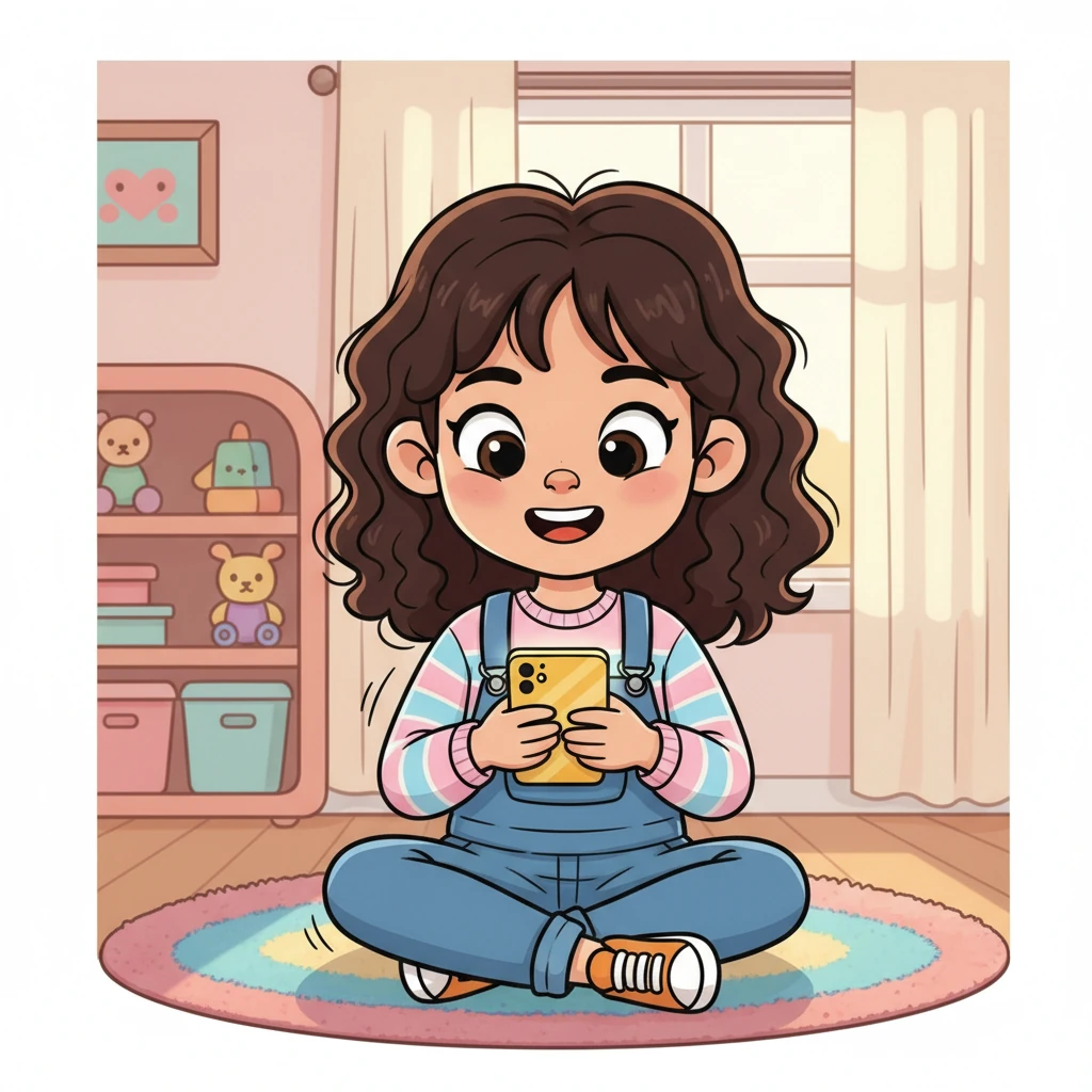 A soft, delighted laugh escaped Lily as she read the message. Her eyes sparkled with amusement and affection as she quickly began to type a reply. Her fingers danced across the screen, a playful smirk playing on her lips, crafting the perfect response.