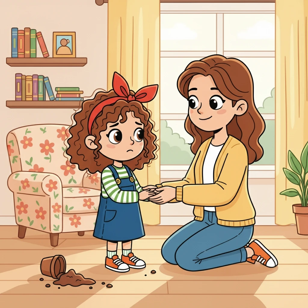 Annesi, Eylül'e sakin bir sesle, 'Bazen hepimiz hatalar yaparız, Eylül' dedi. 'Önemli olan, hatalarımızdan ders çıkarmak ve özür dilemek.'