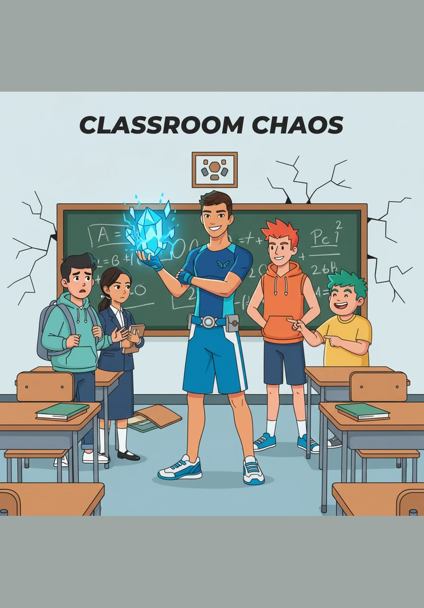 Aris, the arrogant leader of The Elites, is shocked to find himself paired with Bima and two other students he usually ignores. He drags his chair to their table with a loud scowl, making it clear he has no intention of being friendly.