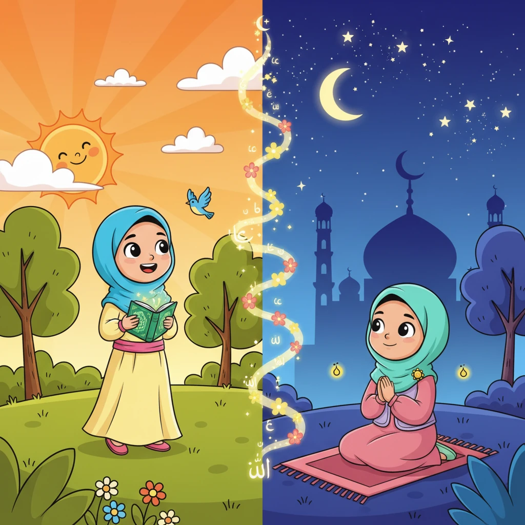 Dzikir Pagi Petang Bersama Aisha - educational