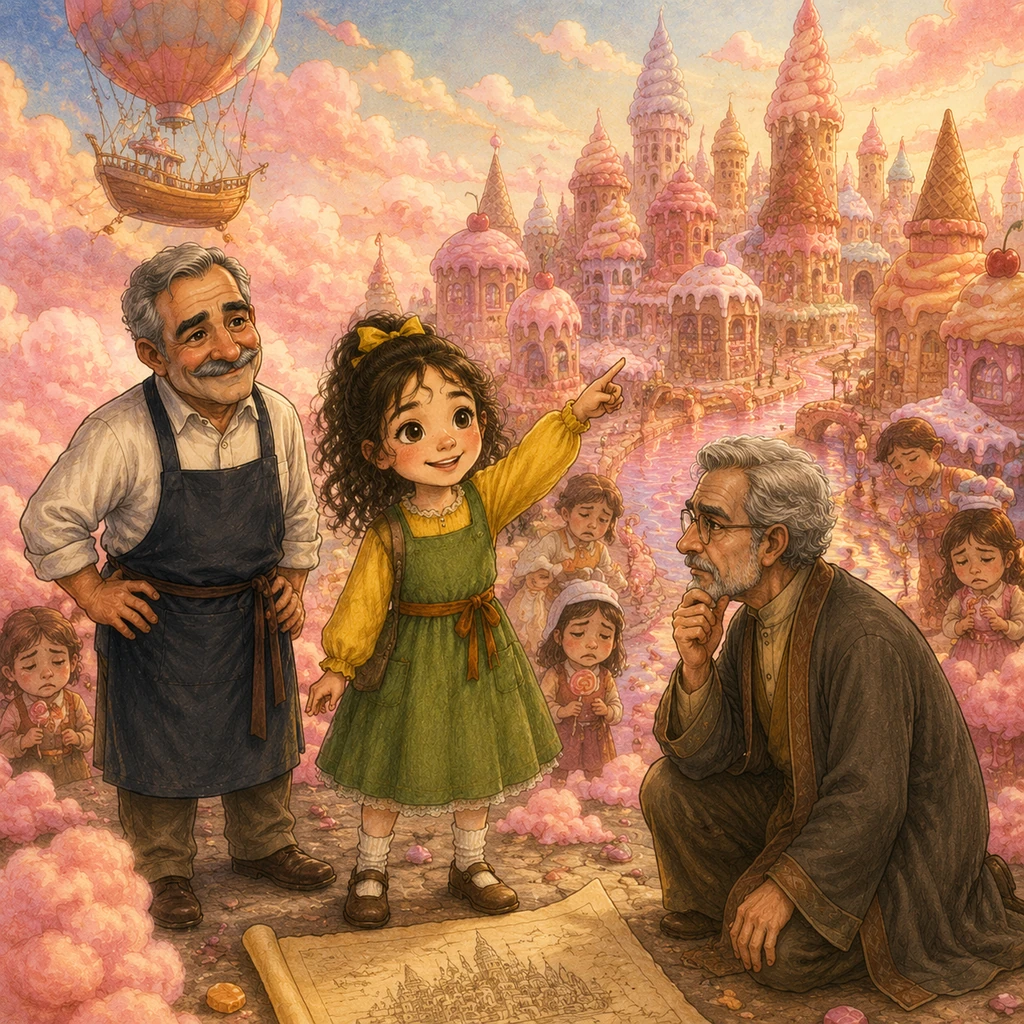 Jana and the Secret of the Magical City - fairy-tale