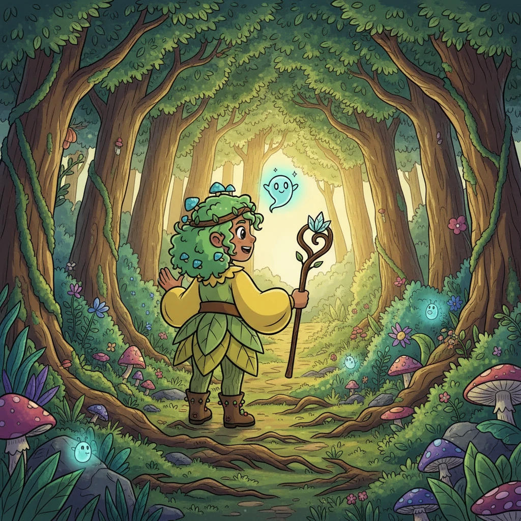 With the forest now thriving, Elara knew her journey was complete. She bid farewell to the Whispering Forest, her heart full of joy and gratitude. She carried with her not only the memory of the magic but also the knowledge that courage and kindness could conquer any challenge.