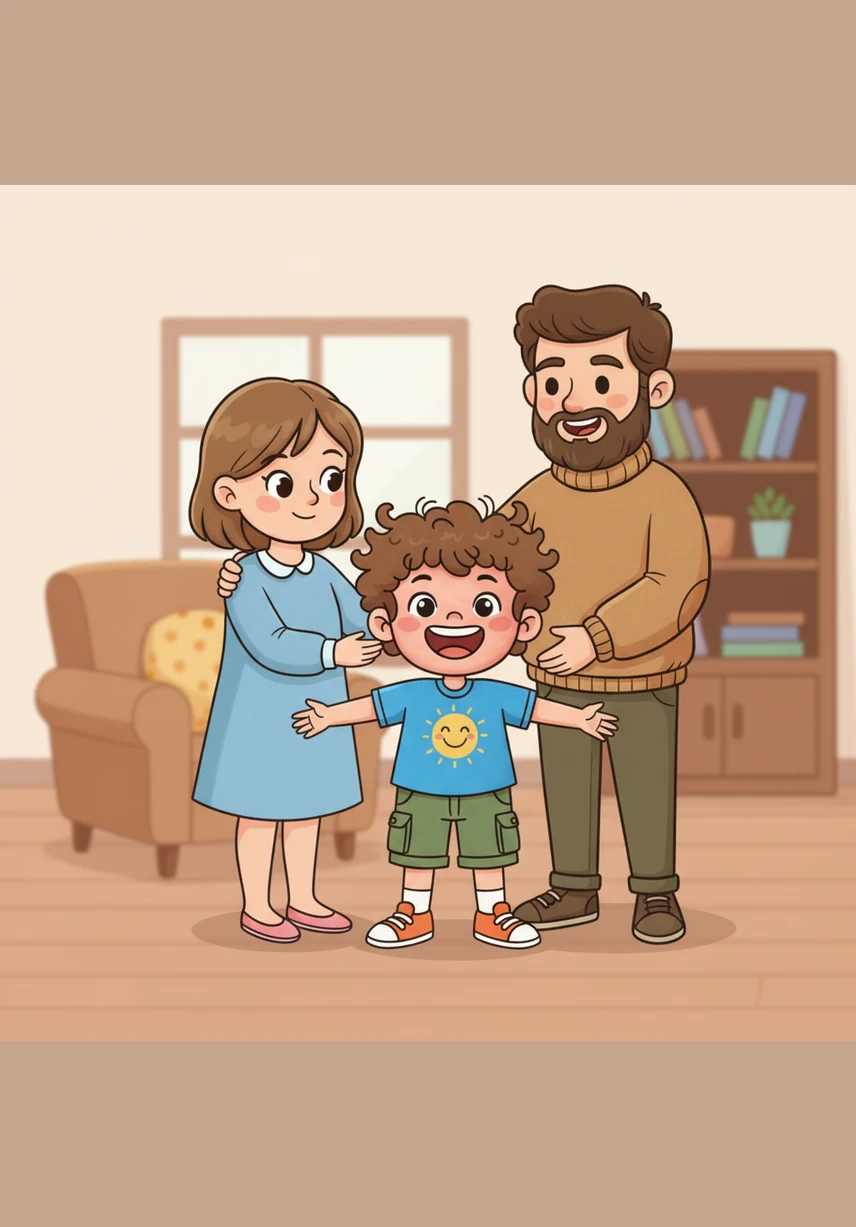 His skin is very soft and stretchy, like a comfy blanket that grows right along with him as he gets taller. It feels different to the touch, making Leo unique, like a soft velvet teddy bear that everyone wants to hug.