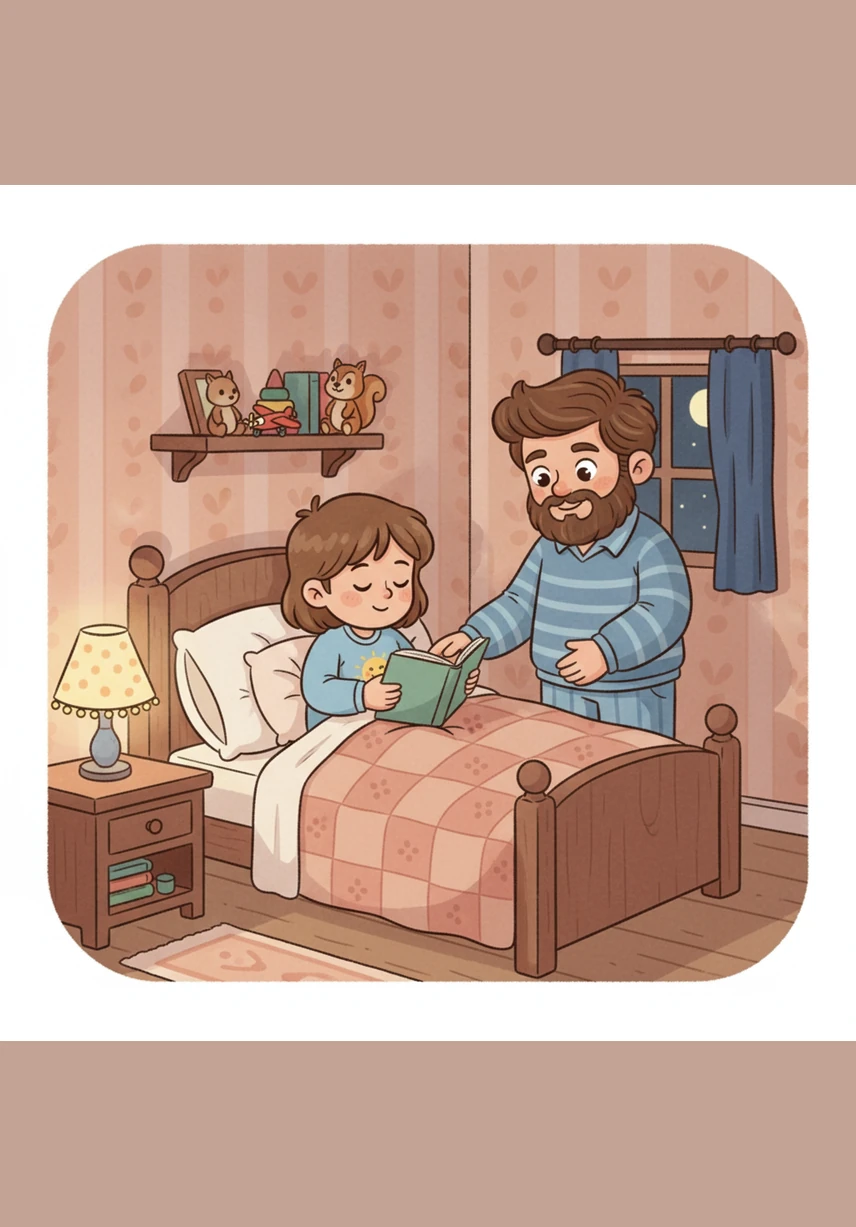 Leo’s mom and dad hug him tight every night, telling him that his rare sparkle is what makes him their favorite star in the sky. They explain that his syndrome is just one small part of the wonderful and brave person he is.