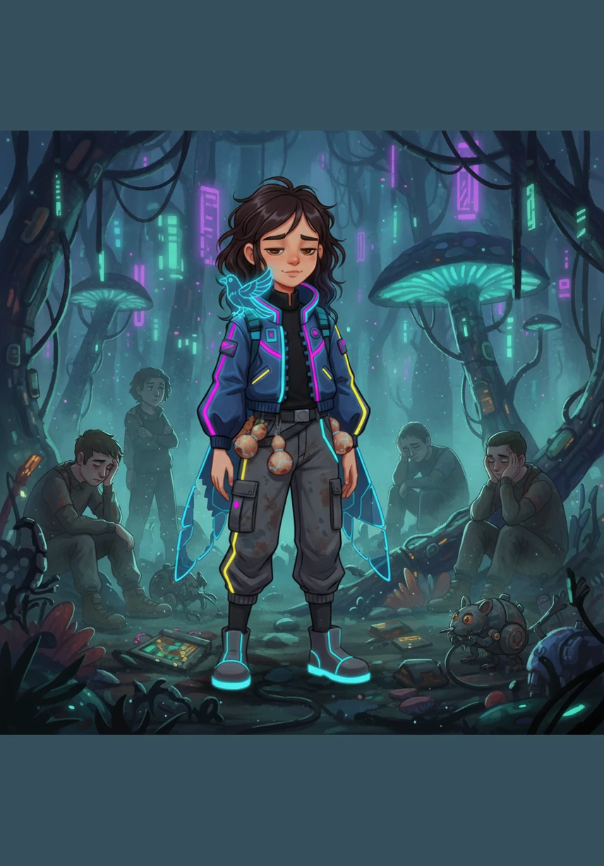 When Kiri returned to the Great Noisy Forest, she found her friends looking very tired and grumpy from all the shouting. The animals were so busy making noise that they had forgotten how to rest or even how to be kind to one another.