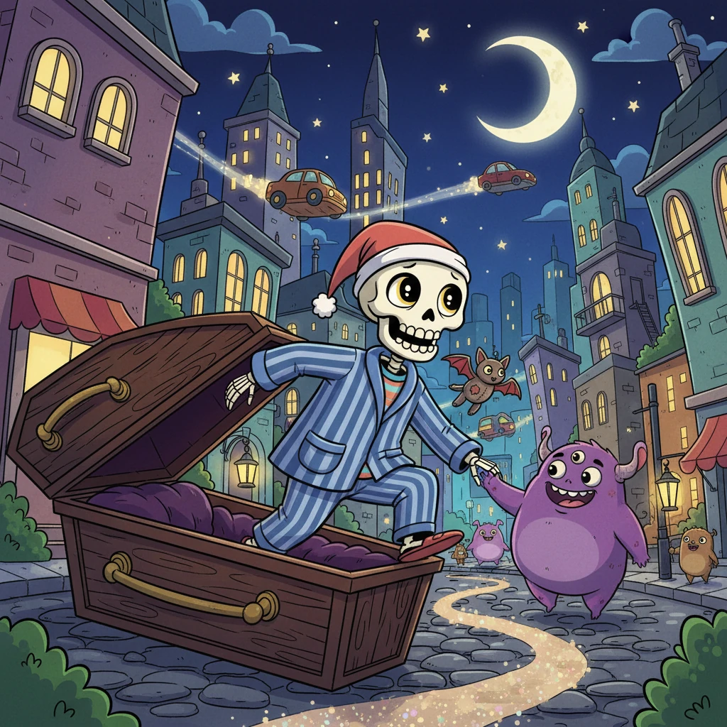 Bonesy's Big City Adventure - Bedtime stories